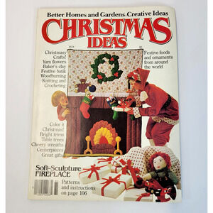 Vintage Better Homes & Gardens Christmas Ideas 1978 Holiday Magazine Softcover
